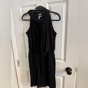 Sweet Pea by Stacy Frati Black Midi Dress